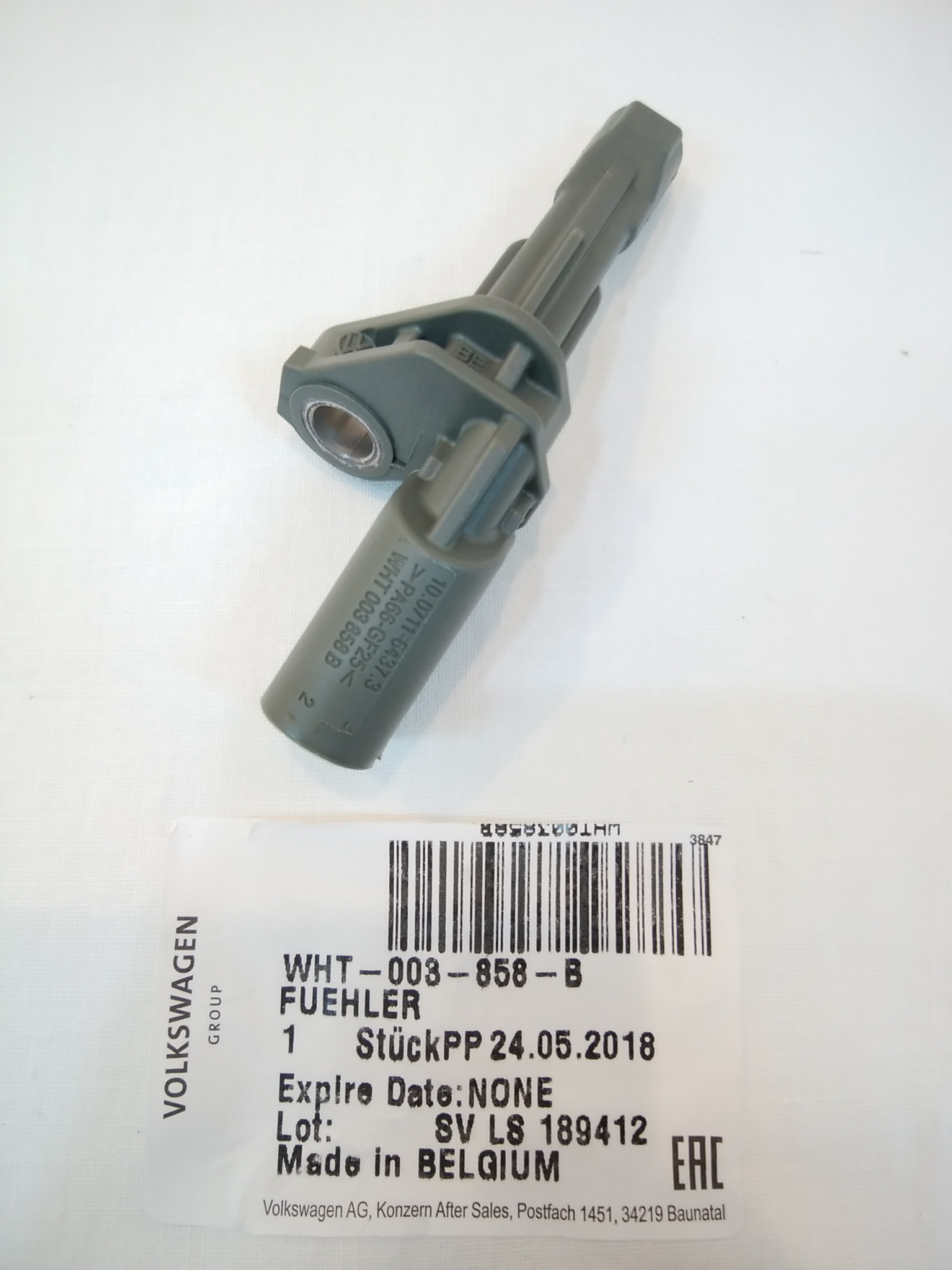 フォルクスワーゲンパーツ 通販 リヤ ABSセンサー右側 WHT003858B お取り寄せ商品詳細情報です！！
